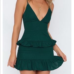 Sophia Dress Green